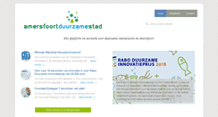 Desktop Screenshot of amersfoortduurzamestad.nl